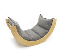 509 JUNGLE Climbing Arch Matching Cushion, Soft Thick Padded Cushion, size 125cm (Largo) x 63cm (width), Fit perfectly on 509 JUNGLE Climbing Arch, or a comfortable mattress. Color melange Grey