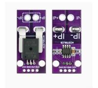 50A 100A ACS758LCB Módulo de sensor de corriente Hall para conectores Arduino RC, detección de corriente lineal con filtrado avanzado, placa compacta de 38 mm x 19 mm para electrónica de bricolaje