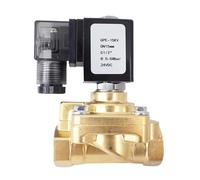 50bar 2 Way High Pressure Brass Solenoid Valve For Air Argon Nitrogen G1/2" Normal Open GPE-15K Blow Molding Machine Valve(AC110V)