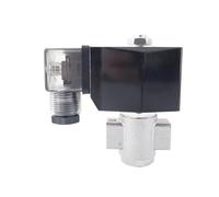 50bar 90bar 2 Way SS304 Water High Pressure Solenoid Valve Normally Open 1/4" 380V 220V GSPG-01K GSPG-M02K NO(AC220V_90BAR)