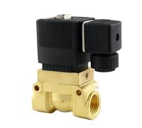 50bar High Pressure High Temperature Solenoid Valve 1/4 3/8 1/2 BSP 24VDC AC220V Orifice 13mm NC 5404-04 Pilot Brass Valve 52310(1/4",12VDC)