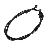 50cm-200cm Tubos De Freno Para Motos, Manguera De Freno De Acero Embrague (600mm -Negro)