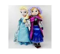 50cm 2pcs Frozen Princess Anna Elsa Snow Queen Doll Kids Toys Christmas Gifts Stuffed Plush