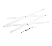 50cm Escala Plegable Regla Pantograph Copia Rluer Dibujo Ampliador Herramienta Reductor