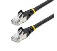 CAT6A ETHERNET CABLE - 50CM LSZH 10GBE NETWORK PATCH CAB LE NLBK-50C-CAT6A-PATCH