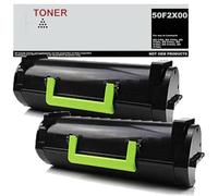50F2X00 / 50F2X0E / 502X Pack 2 Toner Compatible con Lexmark MS410 / MS415 / MS510 / MS610
