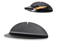 50FORM Estante de Pared de Metal Loft - Estantería Flotante Moderna para Salón, Cocina y Baño - Diseño Industrial, Hecho en la UE - Incluye Plantilla de Montaje y Nivel (Grafito)