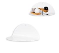 50FORM Estante de Pared de Metal Loft - Estantería Flotante Moderna para Salón, Cocina y Baño - Diseño Industrial, Hecho en la UE - Incluye Plantilla de Montaje y Nivel (Blanco)