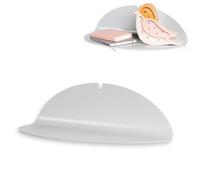 50FORM Estante de Pared de Metal Loft - Estantería Flotante Moderna para Salón, Cocina y Baño - Diseño Industrial, Hecho en la UE - Incluye Plantilla de Montaje y Nivel (Ceniza)