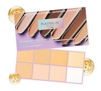 50g Concealer Palette, 8 Color Full Coverage Waterproof Concealer Kit, Long Lasting, Blendable Lightweight Formula, Color Correcting Cream Makeup Set for Women Skin Blemish Home Travel