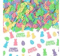 50g Confeti De Pascua Decoracion Pollitos Conejo Huevos De Pascua Decoraciones Mesa Confeti Para Fiestas Pascua Para Niños Boda Carnaval Cumpleaños Baby Shower Matrimonio Aniversario Manualidades Mona