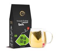 50g De Té De Frutas Y Hierbas Receta Secreta Ancestral Té Perfumado Original Fórmula Herbal Bio Práctica Preparación En Bolsitas De Té De Flores Comida Verde (50g té verde con menta)