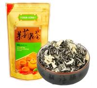 50g de té verde original natural y orgánico de principios de primavera Huangshan Maofeng Jasmine - Mezcla un té verde frito a mano sin aditivos una delicia verde con un sabor fresco y suave