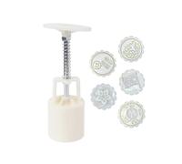 50g Diy 3d Mooncake Moulds Chinese Word Pattern Shape Mooncake Molds Press Safe