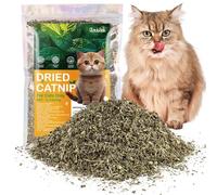 50g Hierba Gatera Seca, Menta Gatos Natural, Utilizada para Bocadillo o Juguete de Relleno para Gatos, Sellado y Envasado para una Fácil Conservación