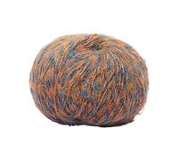 50g Medium-Thick Flower Camel Wool Alpaca Yarn for Hand Knitting - Perfect for DIY Crochet Projects(020color)