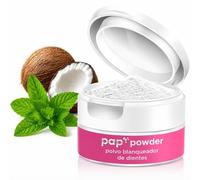 50g Polvo Blanqueador Dental,Limpieza Profunda y Eliminación de Manchas,Ayuda a Reducir Marcas de Café, Té y Tabaco, Cuidado Bucal Diario para una Sonrisa Más Brillante