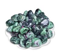 50g Ruby Zoisite Bulk Tumbled Stones Quartz Ore Gravel Crystals 1.5-3cm BKYUKJVU