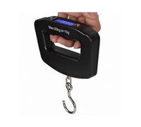 50kg/10g 110lb Portable Scale LCD Digital Luggage Suitcase Scale Handled Travel Baggage Bag Fish Weighting Hook Hanging Scales