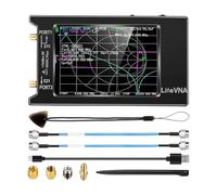 50kHz-6.3GHz Analizador de red vectorial 4 Medición parámetros S HF VHF UHF SWR Retardo fase