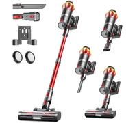 Bulelink Aspiradora sin Cable 45Kpa/550W, 1.6 L, Pantalla LED, 8 Etapas Filtro, Autocargable, Adecuada para Suelos/Alfombras/Pelo Animales