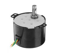 50KTYZ Motor de imán permanente AC 220V 6W Eje excéntrico de baja velocidad CW CCW Micro Gear Motor (30 rpm)