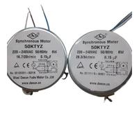 50KTYZ motor de imán permanente de polo de garra 220V micro AC desaceleración pony hasta 6W(16.7-20 RPM)