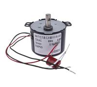 50KTYZ Motor síncrono de imán permanente AC 220V reductor de velocidad inversión positiva negativa 6W 1 Uds(5rpm)