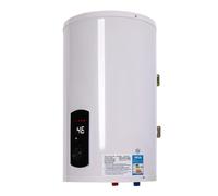 50L/100L/120L 2000W Calentador de agua eléctrico Calentador de agua eléctrico Calentador térmico inteligente Funcionamiento digital para lavabo de baño y cocina (Blanco, 50L)