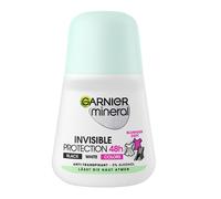 3x 50ml Garnier Mineral Invisible Protección 48h Black Blanco Colors Deo Roll On