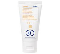 KORRES YOGHURT Crema solar facial con color SPF30, se absorbe rápidamente, hidrata durante mucho tiempo, resistente al agua, 50 ml.