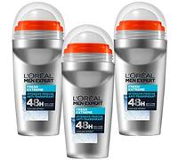 50ml Loreal Men Expert Desodorante Roller 48h Anti- Transpirant Non Parada Fresh Extreme 3x50ml (3er Pack)