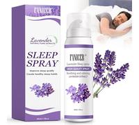 50ml Spray de Almohada con Aroma de Lavanda Ayuda a Dormir Major y Relajarse por la Noche, Caliente y Ayuda para Dormir, Ideal para Yoga - Spray para Almohada- Relajación