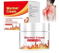 50ml Ungüento Caliente, Crema de Calor Intenso, Crema Calentadora para Masaje Muscular, Para Aliviar la Tensión en La Espalda, Cuello, Hombros, Articulaciones Producto De Cuidado Diario