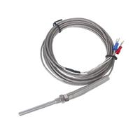 50mm Pala De Tipo K Sensor De Control De Temperatura Termopar -100 ° C A 1250 ° C Sonda 3m