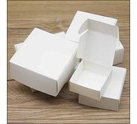 50p, venta al por mayor, bricolaje, estilo de flor hecho a mano, paquete de regalos de agradecimiento, caja de papel kraft, caja de dulces de boda, 65x65x30mm, suministros para fiestas, igual que en