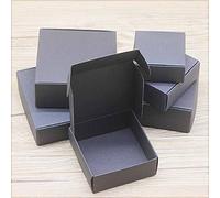 50p, venta al por mayor, bricolaje, estilo de flor hecho a mano, paquete de regalos de agradecimiento, caja de papel kraft, caja de dulces de boda, 65x65x30mm, suministros para fiestas, igual que en