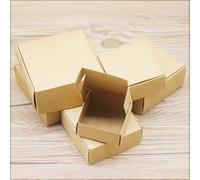 50p, venta al por mayor, bricolaje, estilo de flor hecho a mano, paquete de regalos de agradecimiento, caja de papel kraft, caja de dulces de boda, 65x65x30mm, suministros para fiestas, igual que en