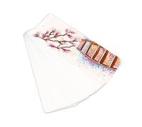 50PCS 350g Watercolour Bookmark Pad 16.5x5.8cm, Papel Acuarela Bloc De Marcadores De Acuarela Papel Acuarela Blanco Natural Acuarela Para Pintar Para Marcapáginas Manualidades Postales Colección