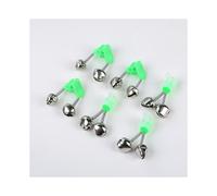 50Pcs 4.5cm Outdoor Twin Bells Ring Fishing Rod Clamp Bite Lure Alarm