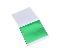 50pcs 8x8.5cm Foil Paper Imitation Gold Leaf Sheets Shiny Gold Foil Craft Decoration Color Foil Paper for Clay Nails Paintings Statues Wall Furniture