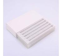 50PCS agujas de tatuajes desechables, estériles desechables RL sombreado a granel aguja del tatuaje de la máquina del tatuaje, equipo del tatuaje (3RL)