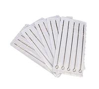 50PCS agujas de tatuajes desechables, estériles desechables RL sombreado a granel aguja del tatuaje de la máquina del tatuaje, equipo del tatuaje (10RL)