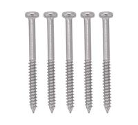 50Pcs Bajo Tornillos de Pickup, Acero Niquelado Bajo Pastilla Tornillos de Montaje Partes de Refacción para JB Jazz Bass