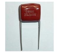 50pcs CBB capacitor 372 1600V 372J 1.6KV 3700pF 3.7nF P15 CBB81 Metallized Polypropylene Film Capacitor Capacitance Meters