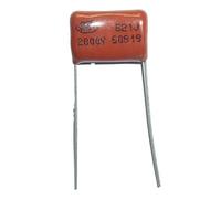50pcs CBB capacitor 621 2000V 621J 2KV 620pF 0.62nF P15 CBB81 Metallized Polypropylene Film Capacitor Capacitance Meters