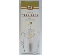 50pcs ChaCult. Papel filtro de té talla L