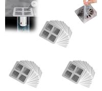50PCS Disposable Hair Drain Stickers with Drain Screen Filter for Shower Drain Hair Catcher and Bathtub Filter - Effective Floor Drain Cover Protector, for Shower Drain, Sink Protector (30Pcs)