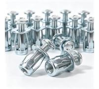 50PCS Flower Nuts Screws Tool, Petal Expansion Rivet Nut (M5*25-50PCS)