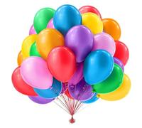 50pcs Globos de cumpleaños,globos colores de 10 pulgadas,decoración de fiesta,para baby shower,fiesta cumpleaños,eventos temáticos